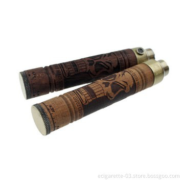 Wholesale wooden ecig variable voltage k fire ego twist battery